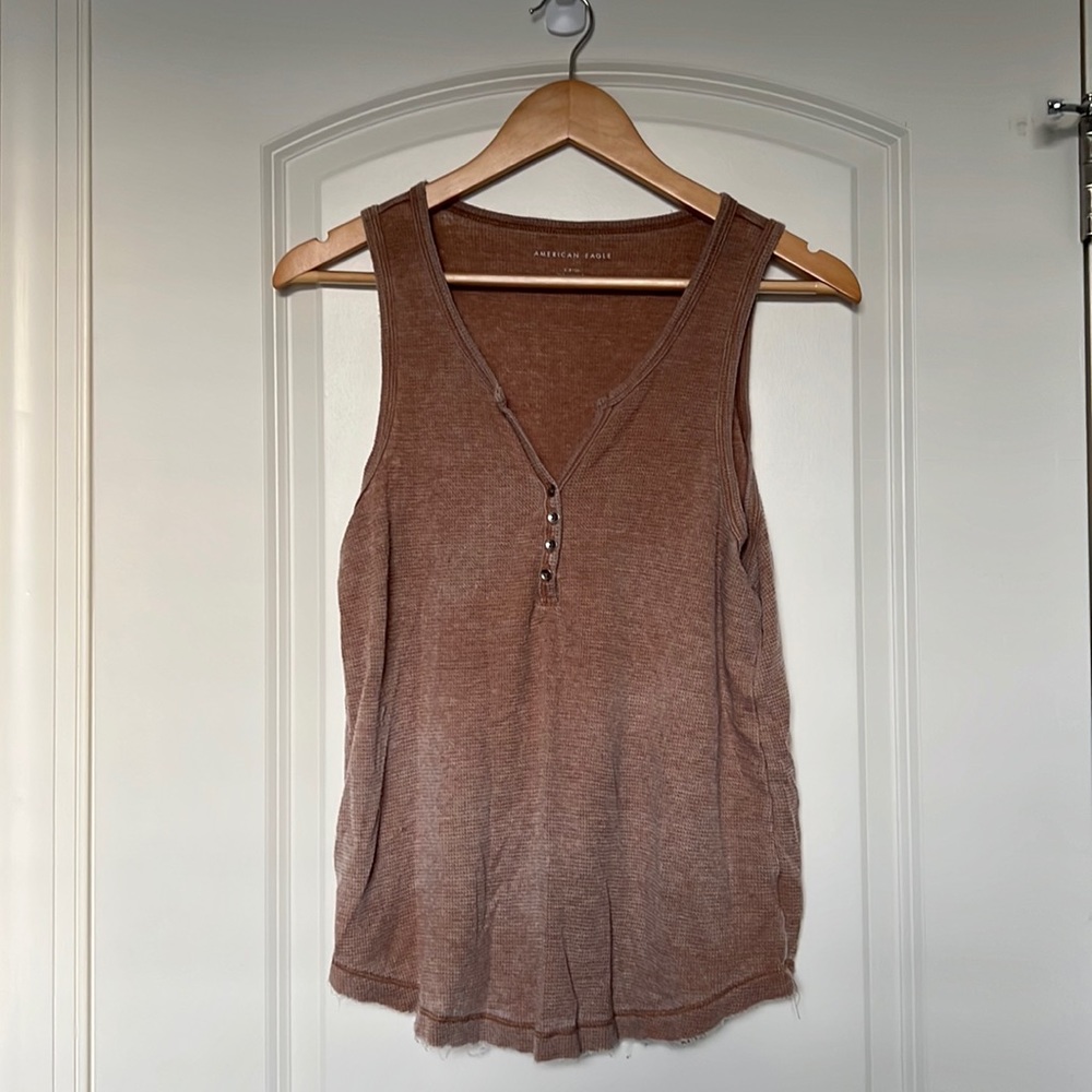 American eagle ombré tan tank small